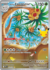 Alolan Exeggutor Illustration Rare 30th Celebration