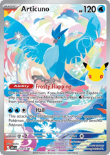 Articuno Illustration Rare 30th Celebration