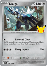 Dialga Rare 30th Celebration