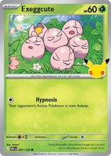 Exeggcute Common 30th Celebration
