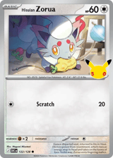 Hisuian Zorua Common 30th Celebration