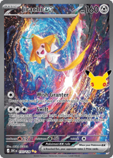 Jirachi ex 30th Celebration Pokemon card