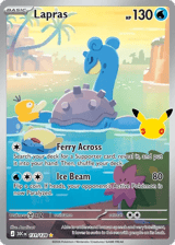 Lapras Illustration Rare 30th Celebration
