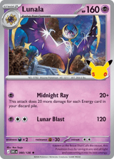 Lunala Rare 30th Celebration
