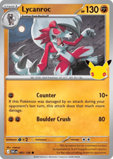 Lycanroc Common 30th Celebration
