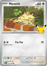 Meowth Common 30th Celebration