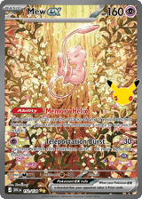 Mew ex 30th Celebration Pokemon card
