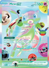 Mew ex 30th Celebration Pokemon card