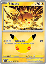 Pikachu Pikachu Rare 30th Celebration