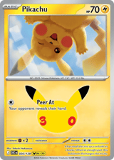 Pikachu Pikachu Rare 30th Celebration