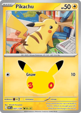 Pikachu Pikachu Rare 30th Celebration