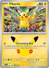 Pikachu Pikachu Rare 30th Celebration
