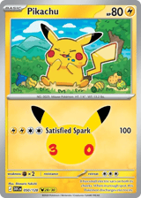 Pikachu Pikachu Rare 30th Celebration
