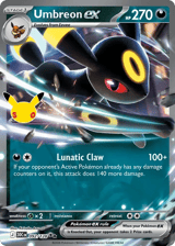 Umbreon ex Double Rare 30th Celebration