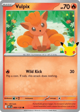 Vulpix Common 30th Celebration