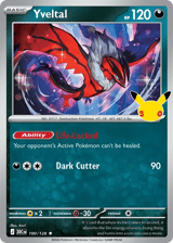 Yveltal Rare 30th Celebration