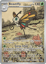 Beautifly Illustration Rare Ascended Heroes