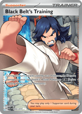 Black Belt's Training Ascended Heroes Pokemon card