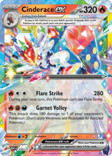 Cinderace ex Double Rare Ascended Heroes