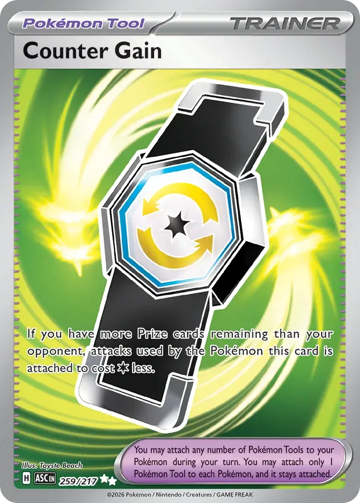 Counter Gain Ascended Heroes Pokemon card