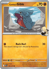 Cynthia's Gible Common Ascended Heroes