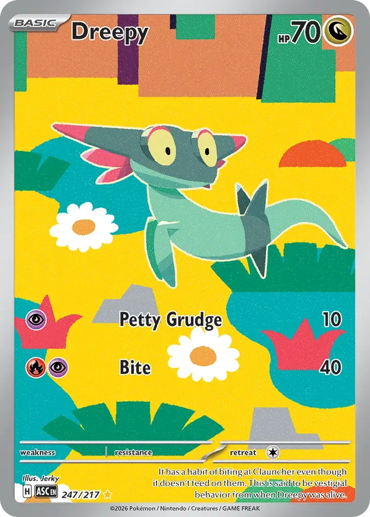Dreepy Ascended Heroes Pokemon card