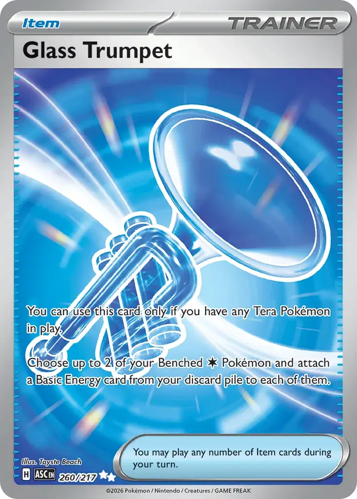 Glass Trumpet Ascended Heroes Pokemon card