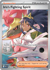 Iris's Fighting Spirit Special Illustration Rare Ascended Heroes