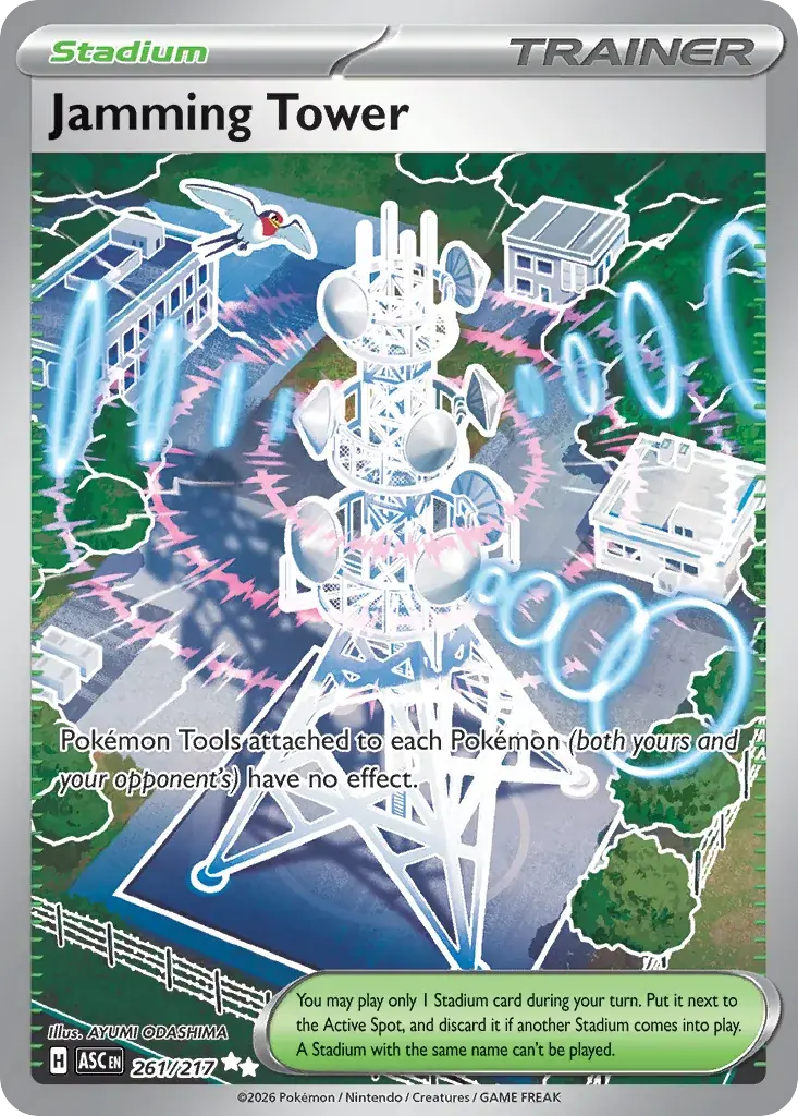 Jamming Tower Ascended Heroes Pokemon card