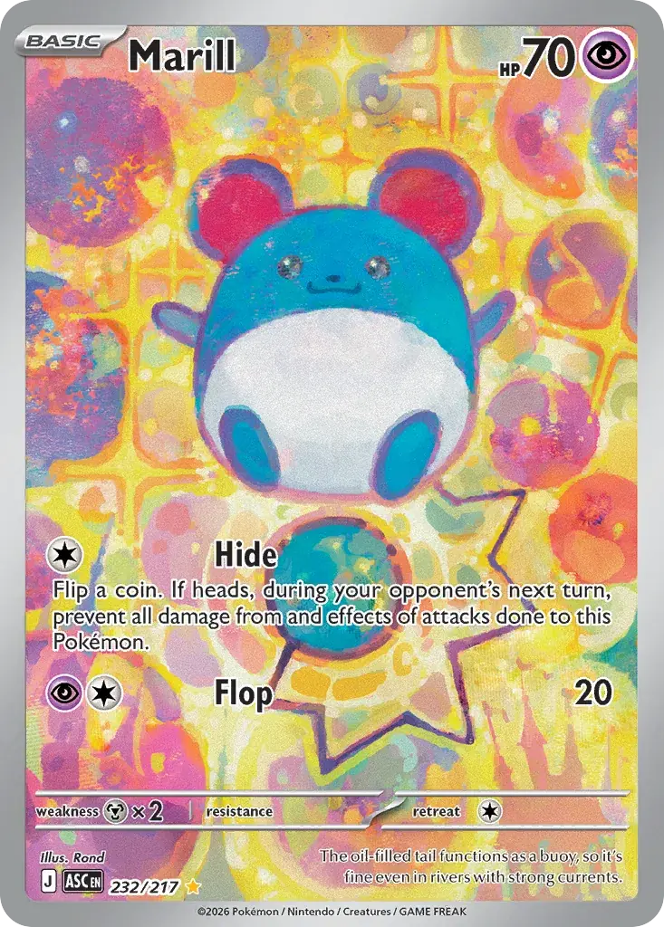 Marill Ascended Heroes Pokemon card