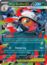 Mega Scrafty ex Double Rare Ascended Heroes
