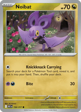Noibat Ascended Heroes Pokemon card
