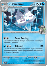 N's Vanilluxe Uncommon Ascended Heroes