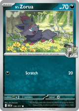 N's Zorua Common Ascended Heroes