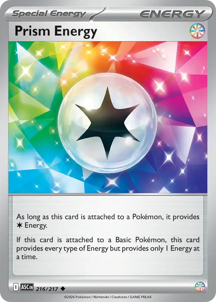 Prism Energy Ascended Heroes Pokemon card