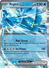 Regice ex Double Rare Ascended Heroes
