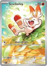 Scorbunny Illustration Rare Ascended Heroes