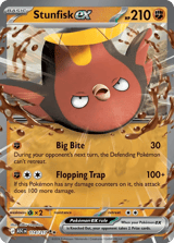 Stunfisk ex Ascended Heroes Pokemon card