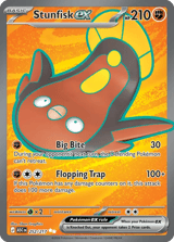 Stunfisk ex Ascended Heroes Pokemon card