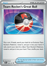 Team Rocket's Great Ball Uncommon Ascended Heroes