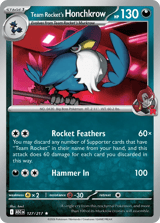 Team Rocket's Honchkrow Rare Ascended Heroes