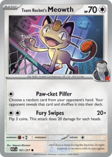 Team Rocket's Meowth Common Ascended Heroes