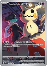 Team Rocket's Mimikyu Illustration Rare Ascended Heroes
