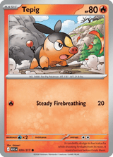Tepig Ascended Heroes Pokemon card