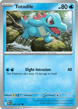 Totodile Ascended Heroes Pokemon card