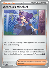 Acerola's Mischief Uncommon Mega Evolution