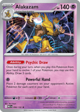 Alakazam Rare Mega Evolution