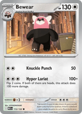 Bewear Common Mega Evolution