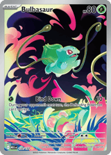 Bulbasaur Illustration Rare Mega Evolution