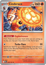 Cinderace Rare Mega Evolution